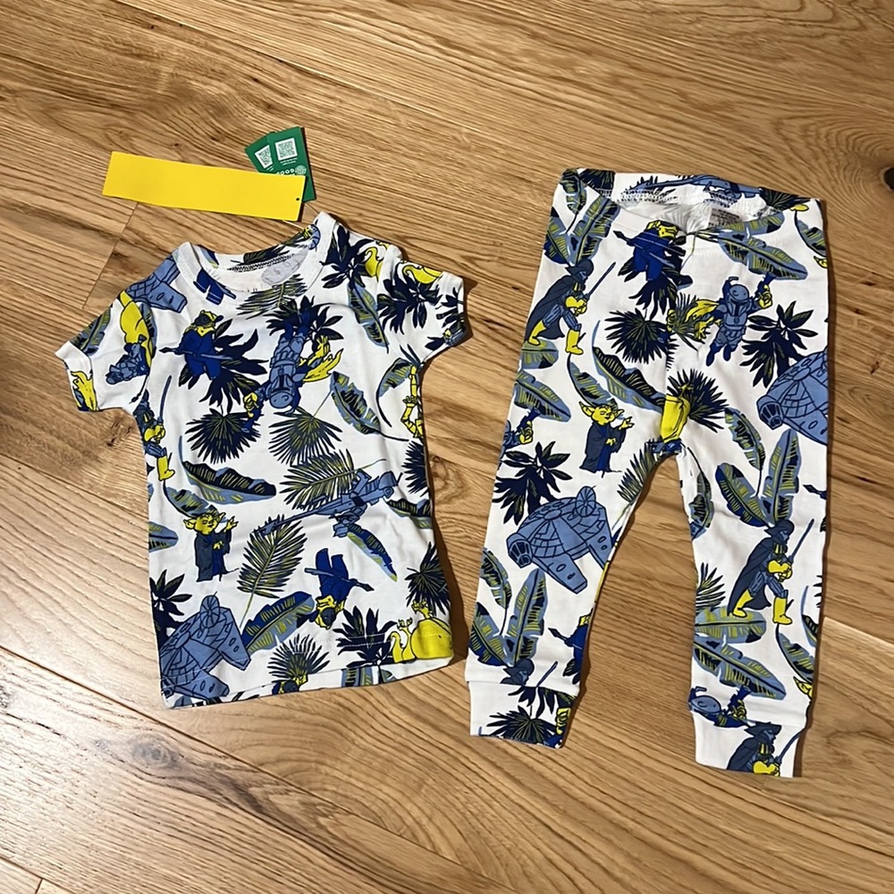 GAP Star Wars Organic Cotton PJ Set (12-18m)